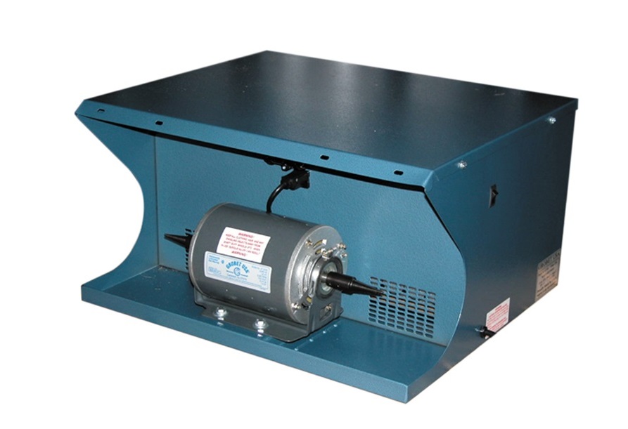 Dust Collector Bench Model 220 Volt 2Spindle 1/2HP Motor For 6" Buffs